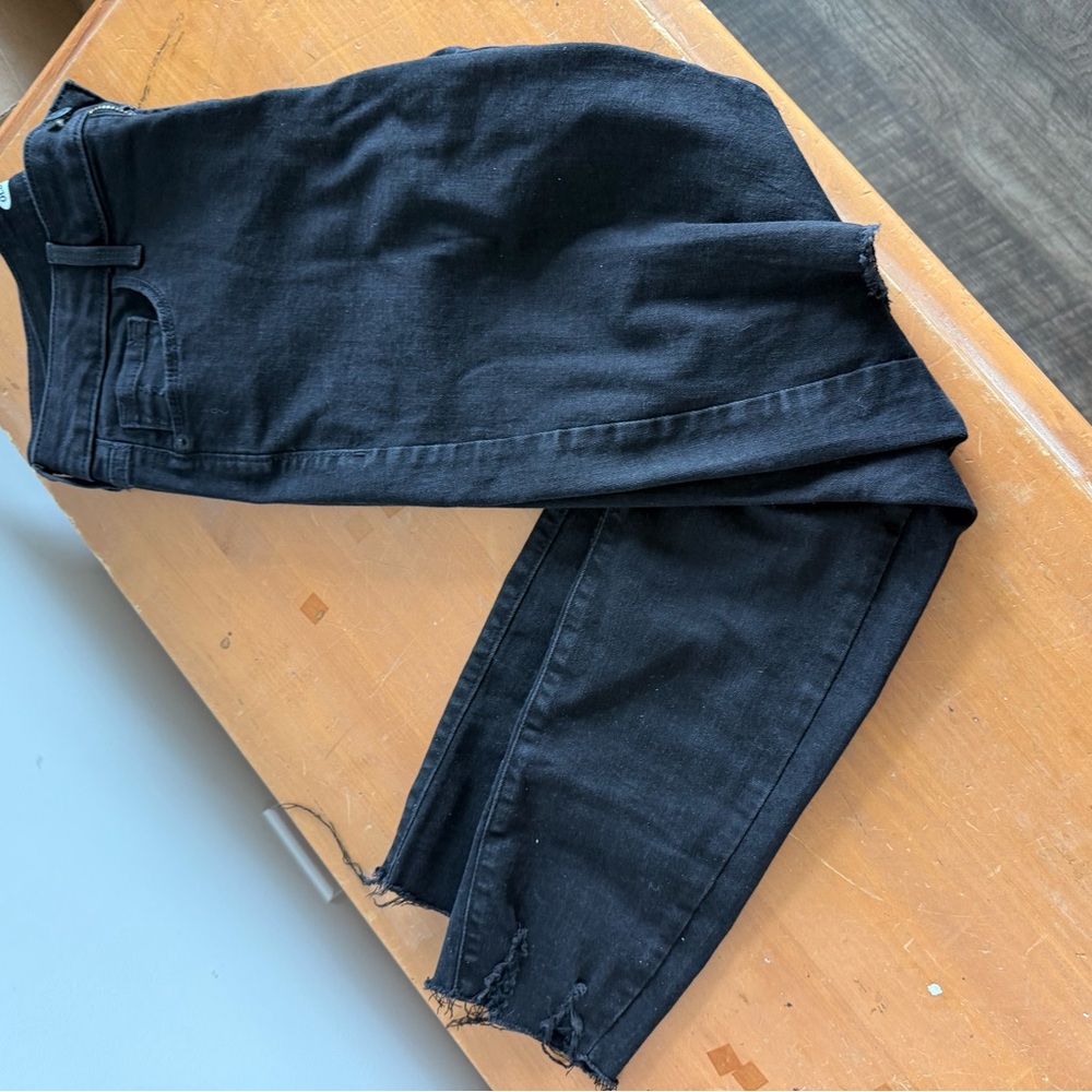 Old Navy Women's Dark Denim Straight Jeans Rockstar Super Skinny